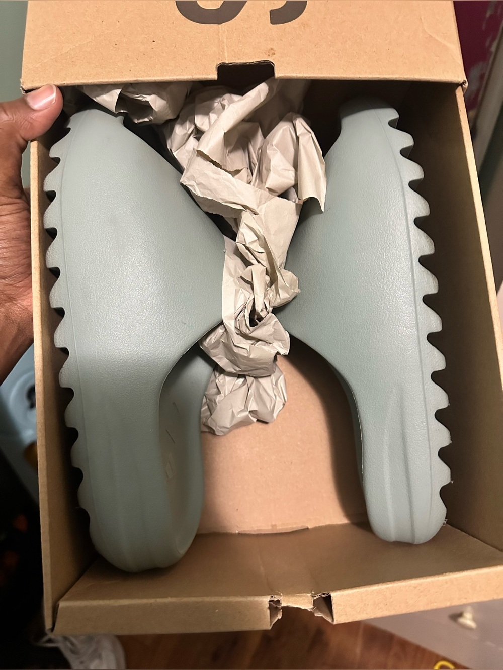 Slip-On Foam Clog in Sage Green